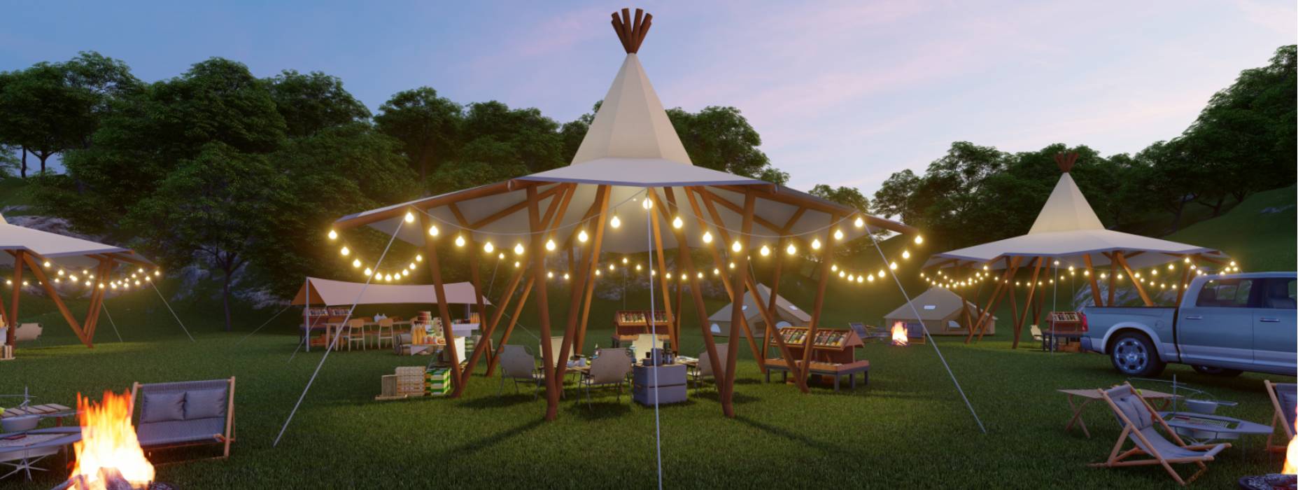 白银露营帐篷酒店厂家